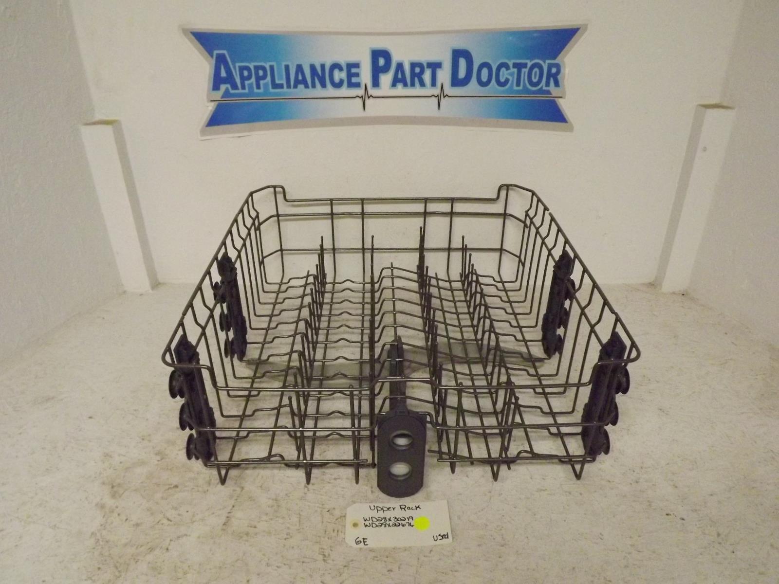 GE Dishwasher WD28X30219 WD28X22676 Upper Rack Used GE Dishwasher WD28X30219 WD28X22676 Upper Rack Used